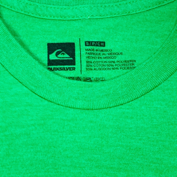 Lot of 2 Quicksilver Men's T-Shirts Size Small - Picture 6 of 10